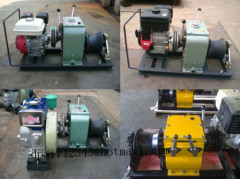 Cable bollard winch Cable Drum WinchCable pulling winch