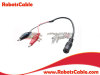 DC Barrel Jack to Alligator Clips Cable