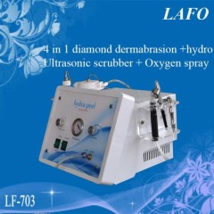 4 IN 1 diamond & Hydra facial dermabrasion & Oxygen spray &Ultrasonic skin scrubber
