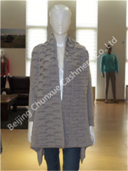 Fashion Women's Long Cashmere Cardigan