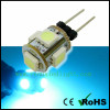 G4 LED 5-5050 SMD 360° Shine 1W DC 12V Spot Ceiling Light bulb
