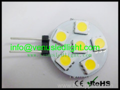 super G4 1W 60LM 3500K 6x5050 Warm White LED Spot Bulb