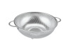 quality guarantee stainless steel punching basket with ears