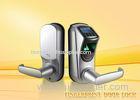 Intelligent zinc alloy security biometric fingerprint door lock for home with CE / FCC
