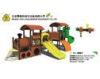 Primary School Timber Wooden Train Playground Entertainment Equipment