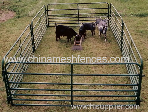 Painting Tubular Goat Pens Panel