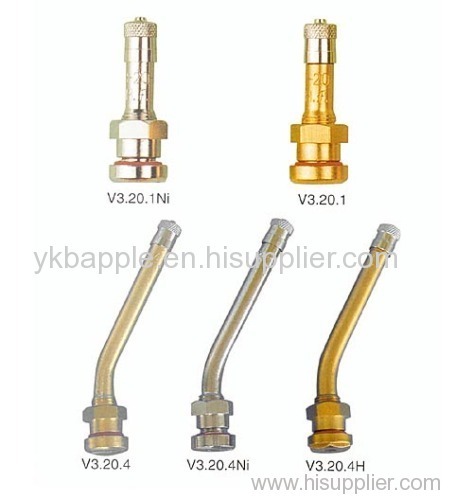 Clamp-in tubeless tire valves V3.20