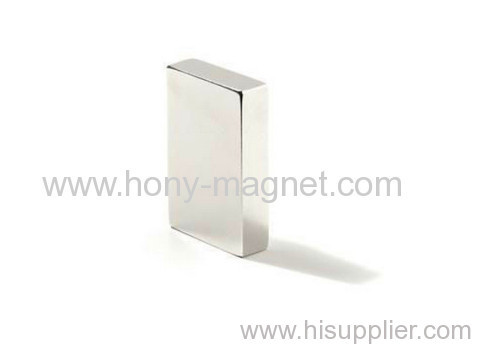 Permanent Sintered Neodymium Block Flat Magnets