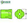 High Performance 45mm 2&quot; H25 Cross Bits Steel CNC Drill Bits