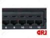 Network AMP Cat5e Patch Panel 24 Port For 1U UTP 19&quot; Rack Mount Jacks