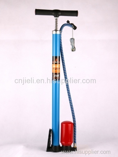 Bicycle cycle bike ball tyre handle foot air pump Presto & Schrader valve