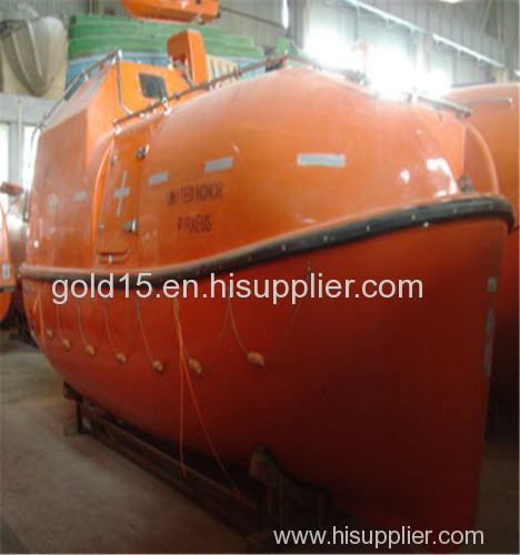 EC Approval 150 Persons Totally Enclosed Lifeboat & Rescue Boat for Oil Tanker