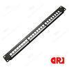 1U 24 port empty Rj45 Rack Mount Patch Panel for Networking , Cabling