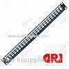 Metal 24 port Blank Rj45 Rack Mount Patch Panel Fit For Cat5e Cat6 Keystone Jack