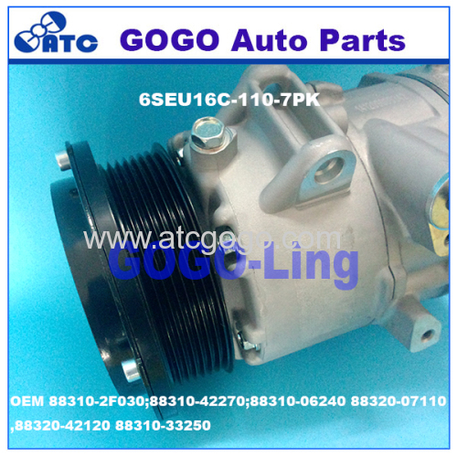 6SEU16C Auto A/C Compressor for Toyota Camry RAV4 OEM 88310-2F030 88310-42270