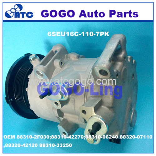 6SEU16C Auto A/C Compressor for Toyota Camry RAV4 OEM 88310-2F030 88310-42270