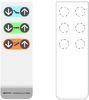 PVC Metal Dome Membrane Switch Overlay , 100M Insulation Resistance