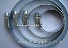Sewage Treatment European Hose Clamps Stainless Steel With 9.7mm Band Width