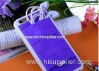 Purple Silicon Holder iPhone 6 Back Cases, TPU Silicon case for iPhone 6 4.7