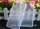 Transparent TPU Soft Sony Z1 Protection Case , Mobile Phone Shells