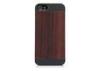 Slim Wood and PC Shell Apple Iphone Protective Case , Tablet Phone Back Covers