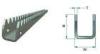 30mm high straight Greenhouse rack and pinion , steel continuous ventilation rack