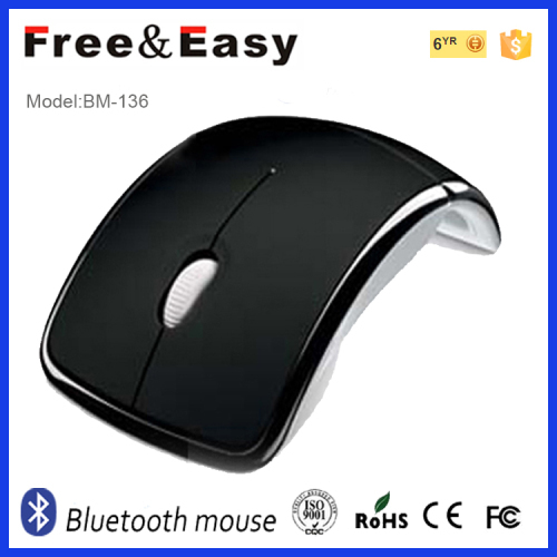fashionest style foldable bluetooth wireless mouse