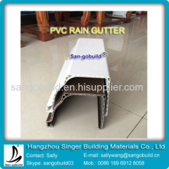 PVC Gutters and Downspouts Supplier Factory Sale