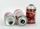 65mm Empty Tinplate Aerosol Spray Can Air Freshener / Hair Spray Cans