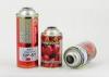 Insecticide / Cosmetic / Air Freshener Cans , Pressurized Spray Can Rustproof