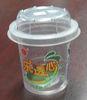 Disposable Plastic Ice Cream Container 200ml , Straight Cup Body PET