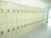 Two Tier 304 Stainless Steel Lockers 1 Door Clothes / Office File Wardrobe