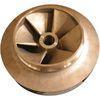 Silicon brass, tin bronze water pump impeller for electric power fitting