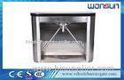 RFID Reader Pedestrian Access Control Tripod Turnstile Gate of Stainless Steel