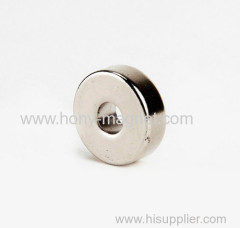 strong thin Sintered neodymium magnet/small ring shape