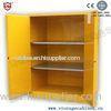 2 Door Vented Flammable Storage Cabinet Laboratory Locking Metal For Liquid Chemical