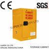 Self-Locking Flammable Liquid Chemical Storage Cabinet , 15 Gallon Thickness1.2mm