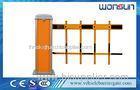 Intelligent Car Park Security Traffic Barrier Gate , Vehicle Access Control Barrier Gate