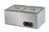 Counter Top Free Standing 1.4KW 2 Pot Electric Bain Marie 220V - 240V 50HZ