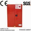 Free Standing Lockable Chemical Storage Cabinets , Flammable Storage Locker