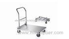 Commercial Stainless Steel Service Cart Large Platform Heavy Duty Hand Truck