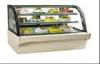 Glass Door Food Warmer Showcase 3 , Upright Cake Cooling Showcase For Bar