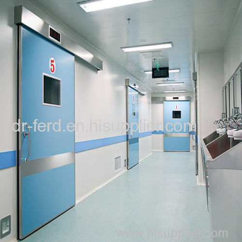 Aluminum Safe Automatic Hospital Door