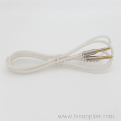 AUX cable Mini 3.5mm round jack for ipod touch USB audio cable