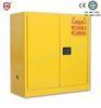 Lab Safety Flammable Liquid Storage Cabinet With Paddle Lock , Hazardous Storage Cabinets