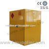 Yellow Big Chemical Ventilated Storage Cabinet With High Gloss Surface