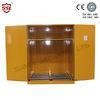 Flammable Chemical Storage Cabinet Solid For Storing Liquid , Hazardous Cupboards