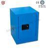 Blue Single Door Storage Cabinet For Chemical Flammables , Bench Top