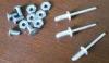 Steel Locker Accessories Bolt / Nut For Laundry Room Stainless Steel Cabinets