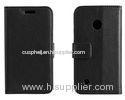 Black / Red / White / Hotpink Luxury Leather Wallet Phone Case Nokia Lumia 530
